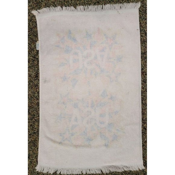 Vintage Golden Crown Franco USA United States Stars Hand Towel Cotton 24x15 - Picture 4 of 6
